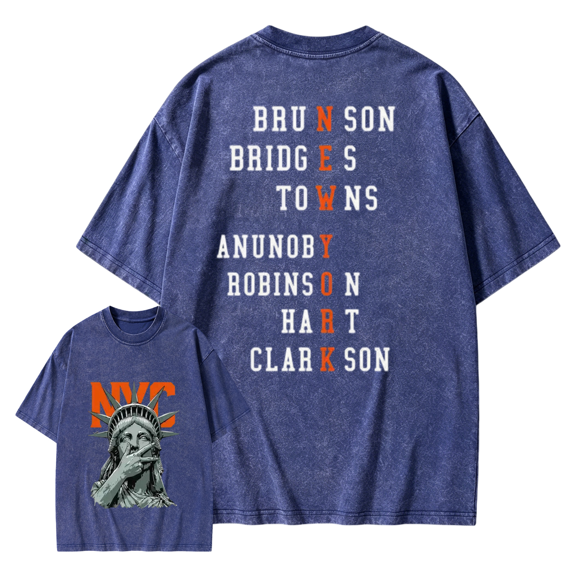 NewYork 2 side Graphic T-Shirt Sweatshirt Hoodie, Basketball Fans Apparel, Knicks Basketball Style Shirt, Basketball Streetwear, Orange Letter Graphic, Vintage Concert Game Day Gift For Fans, Unisex Top, Vibes