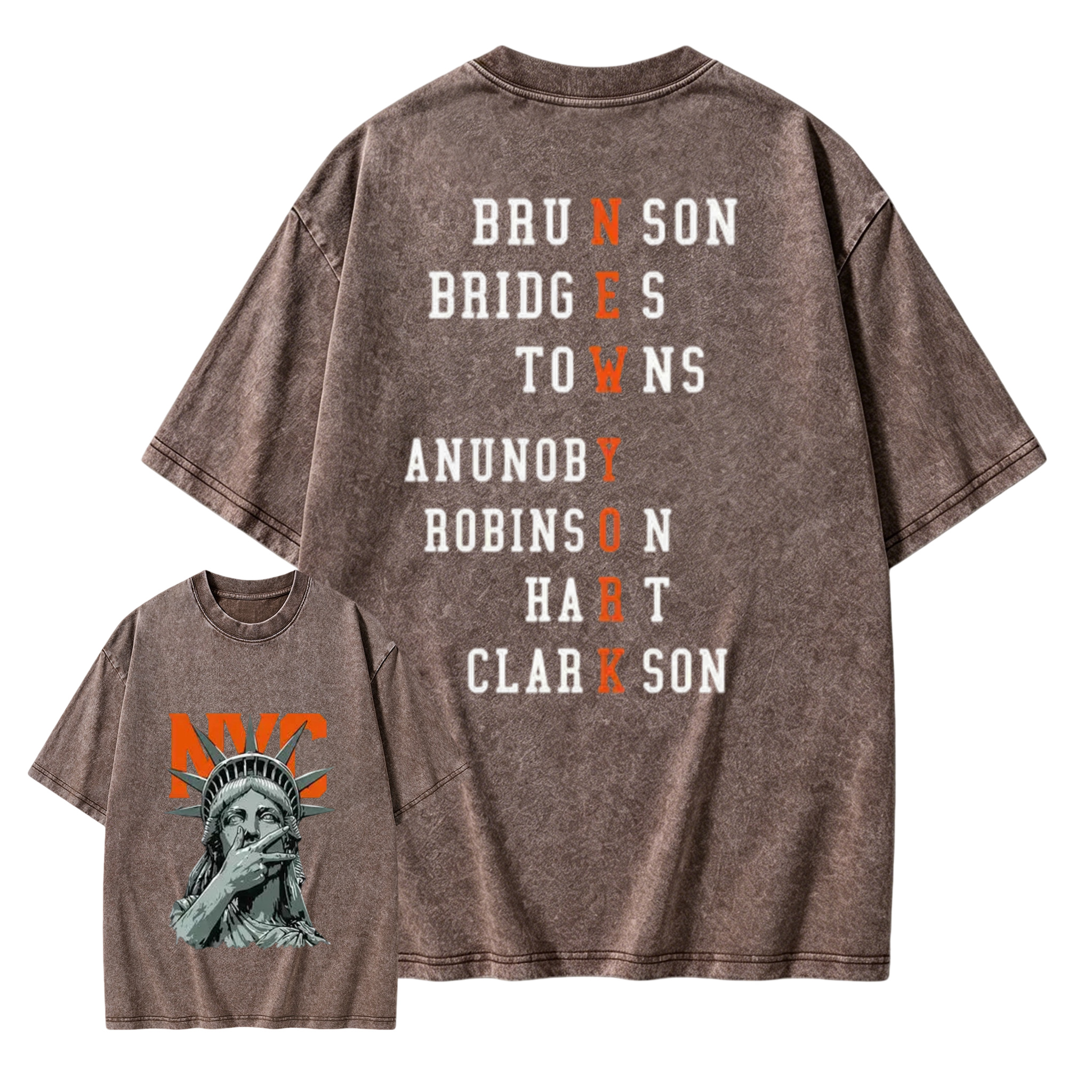 NewYork 2 side Graphic T-Shirt Sweatshirt Hoodie, Basketball Fans Apparel, Knicks Basketball Style Shirt, Basketball Streetwear, Orange Letter Graphic, Vintage Concert Game Day Gift For Fans, Unisex Top, Vibes