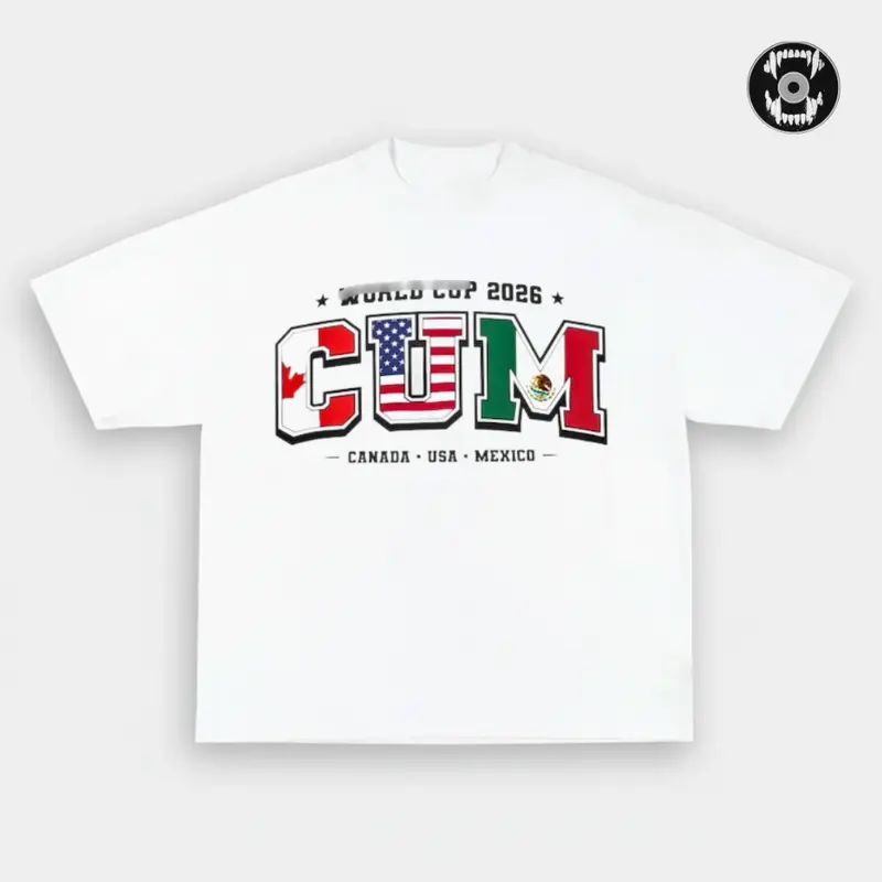 CUM Canada USA Mexico 2026 Shirt, Funny Soccer Fan Tee, Host Nations Graphic T-Shirt, Football Tournament Shirt, Game Day Gift
