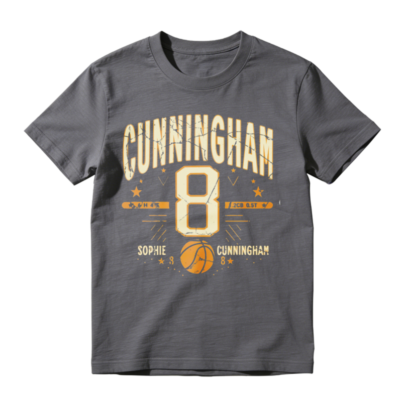 Cunningham Number 8 Basketball Player Name Jersey Style Unisex Classic T-shirt