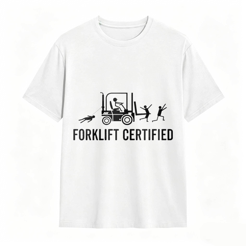 Dorawear™ Forklift Certified Graphic Design Unisex Classic T-shirt