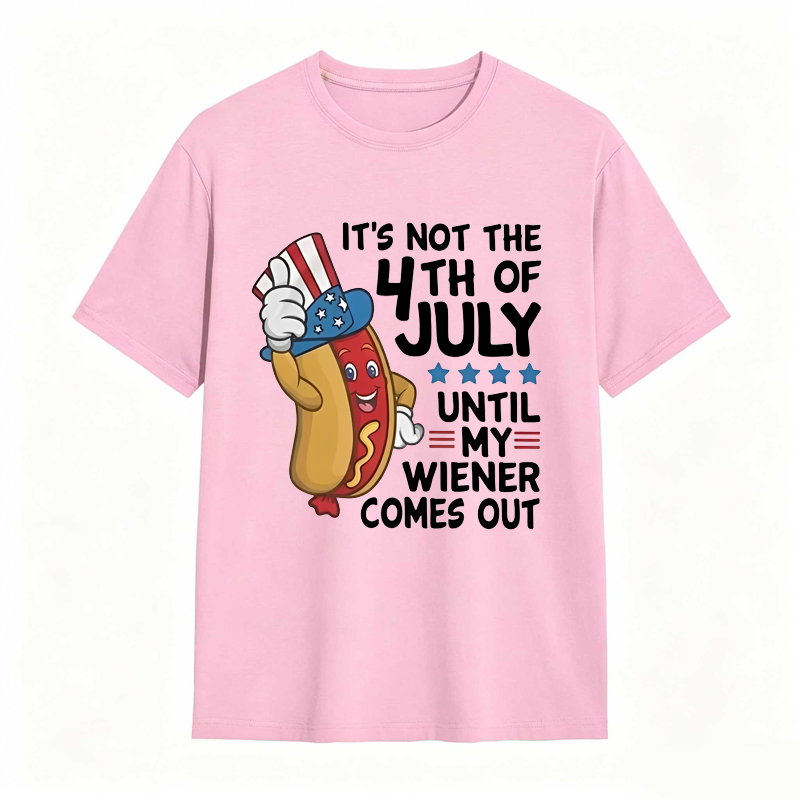 4th of July Funny Wiener Humor T-shirt