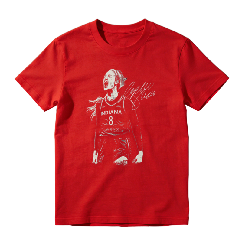 Indiana Basketball Player Number 8 Sketch Art Unisex Classic T-shirt