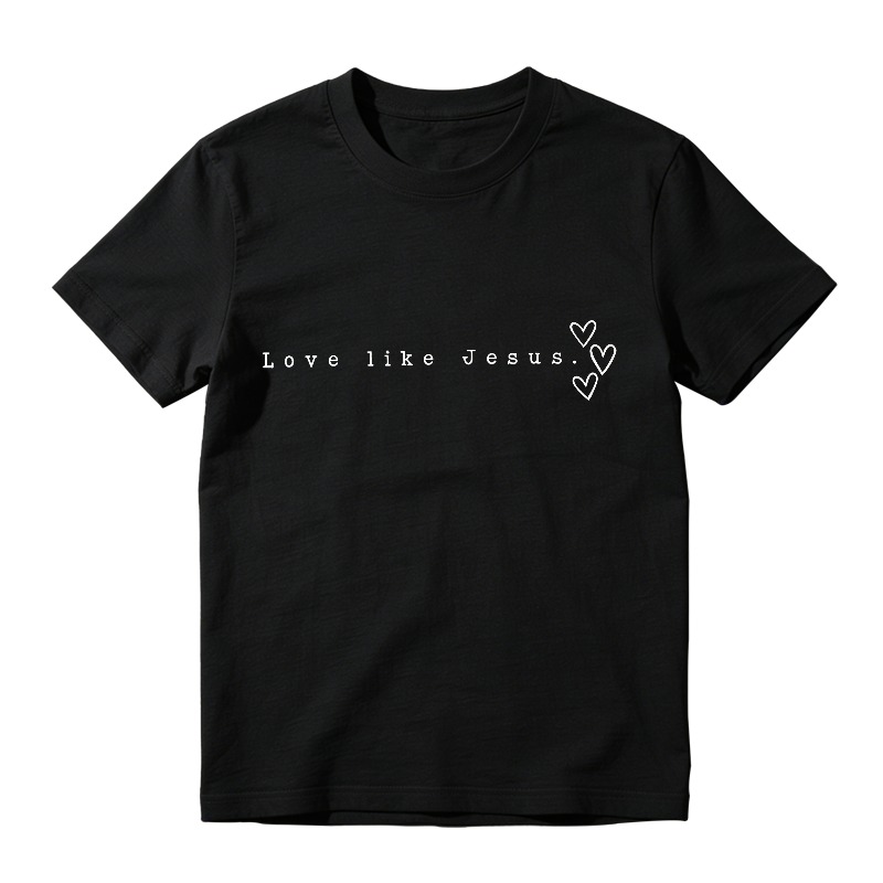Love Like Jesus With Hearts T-shirt