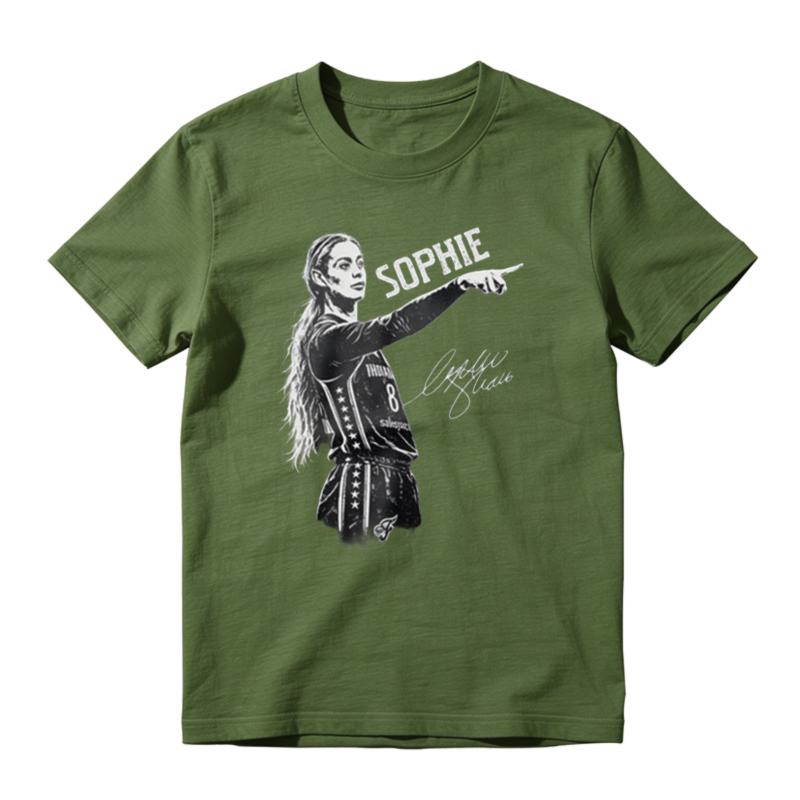 Sophie Cunningham Basketball Player Sketch Art Unisex Classic T-shirt
