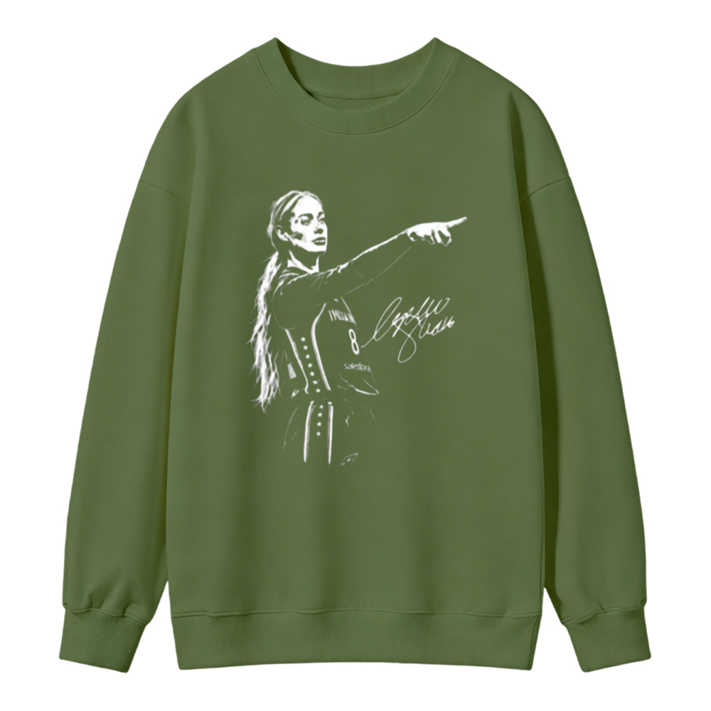 Alexa Bliss Pointing Gesture Signature Graphic Sweatshirt