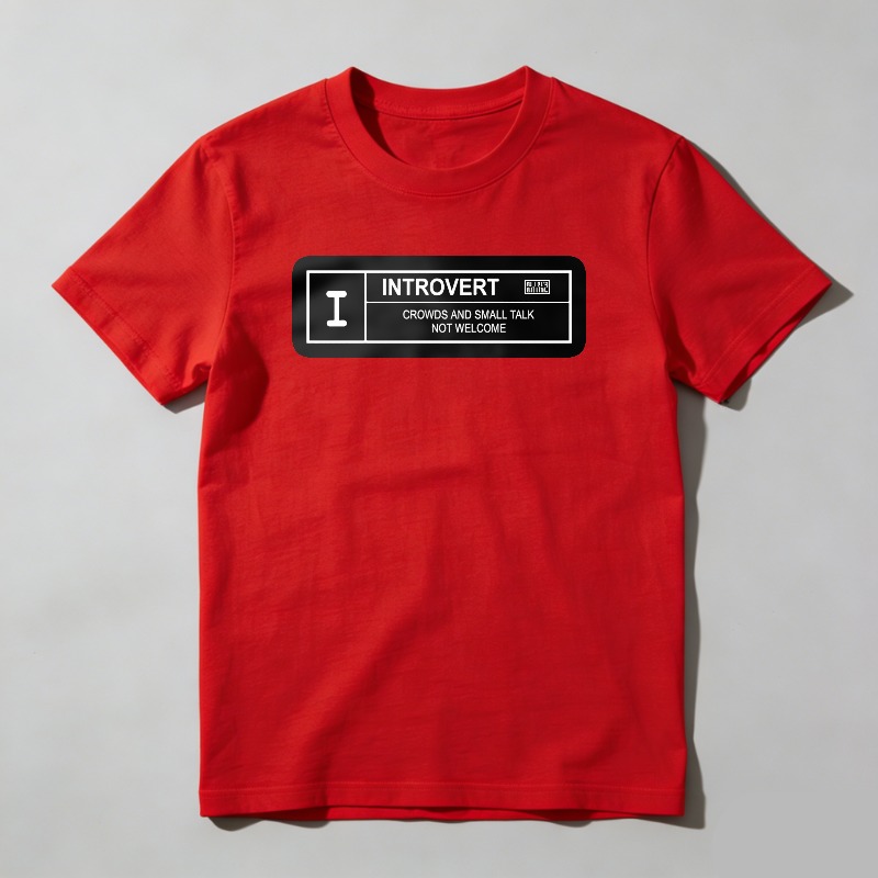 Dorawear™ Introvert Movie Rating  T-Shirt