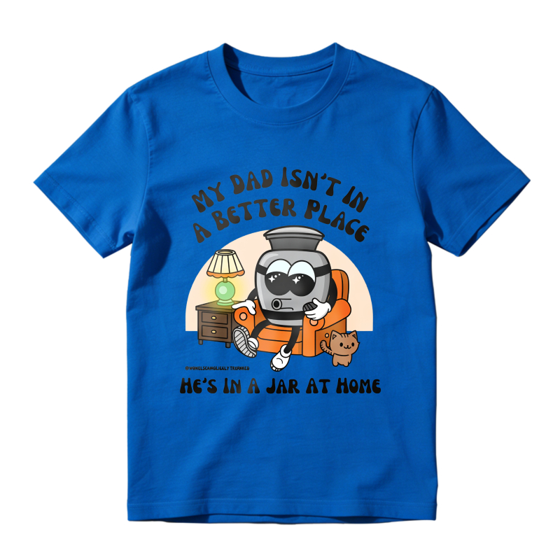 Robot Dad In Jar At Home T-shirt
