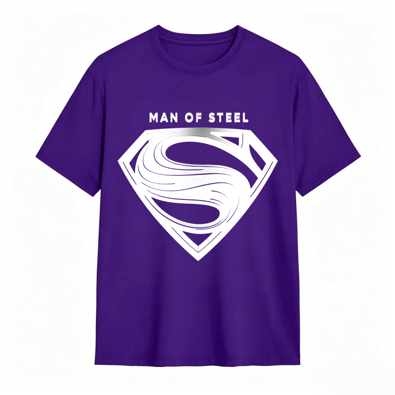 Man Of Steel Superman Logo Unisex Classic T-shirt