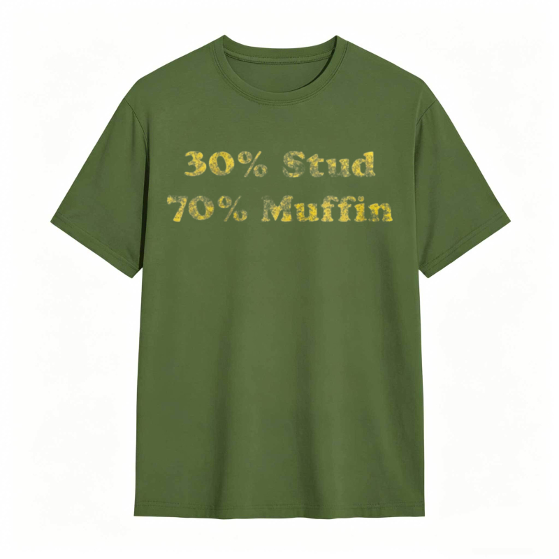 Dorawear™30 Percent Stud 70 Percent Muffin T-shirt