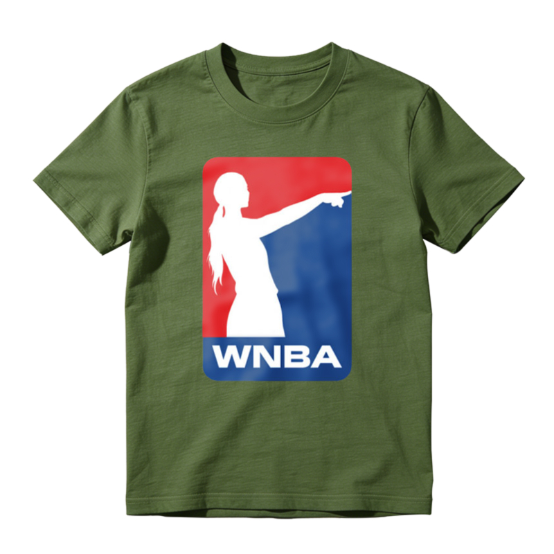 Wnba Logo Silhouette Basketball Player Unisex Classic T-shirt
