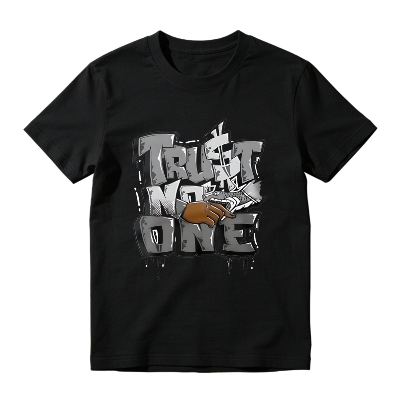 Trust No One Graffiti Art T-shirt