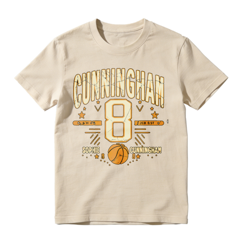 Cunningham Number 8 Basketball Player Name Jersey Style Unisex Classic T-shirt