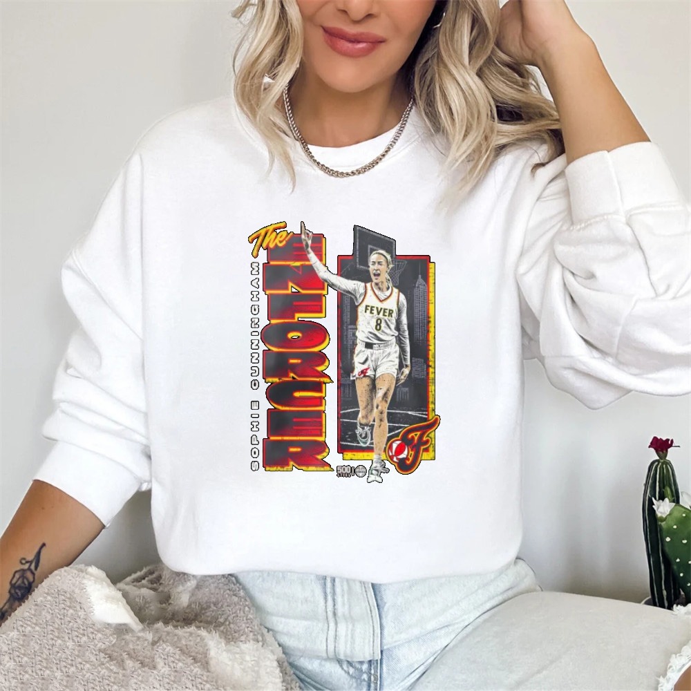 Caitlin Clark Indiana Fever Basketball Player Graphic Sweatshirt