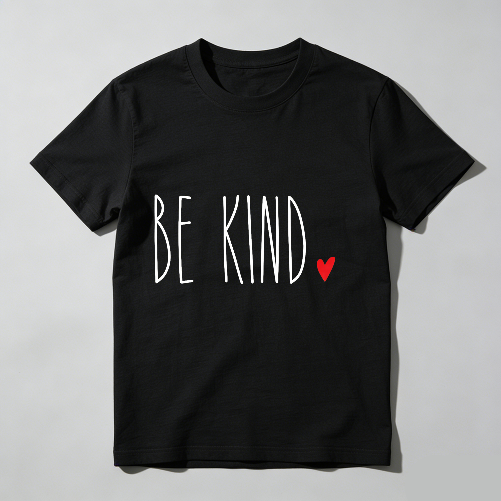 Dorawear™Be Kind With Red Heart Symbol T Shirt-Dorawear