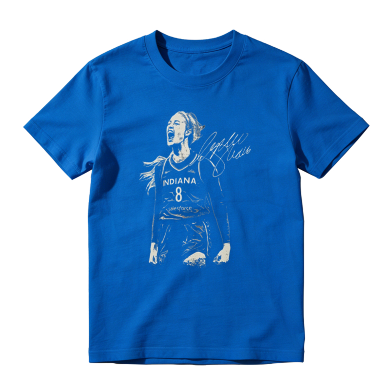 Indiana Basketball Player Number 8 Sketch Art Unisex Classic T-shirt