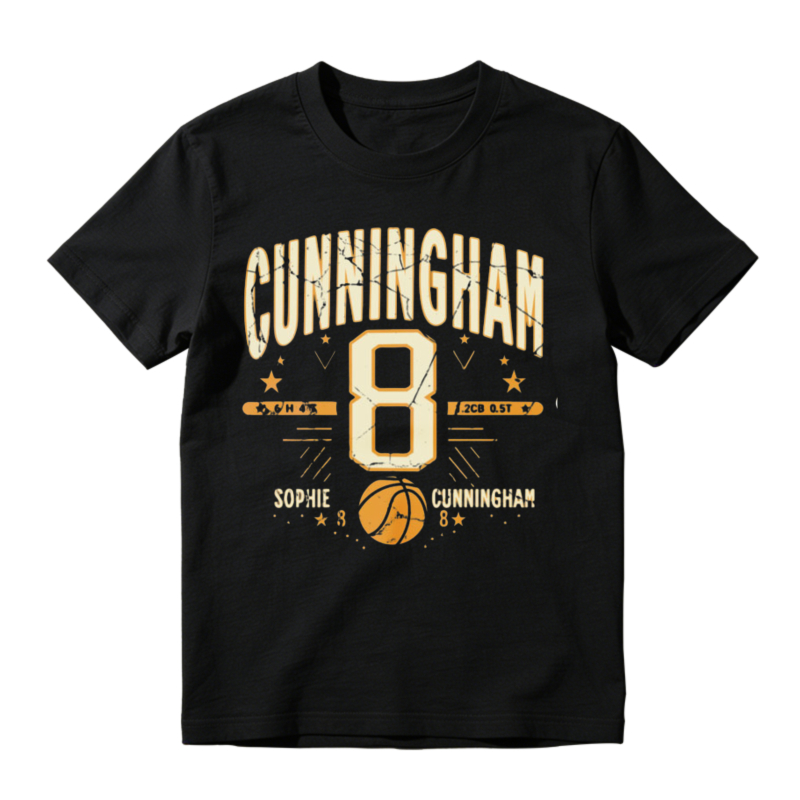 Cunningham Number 8 Basketball Player Name Jersey Style Unisex Classic T-shirt