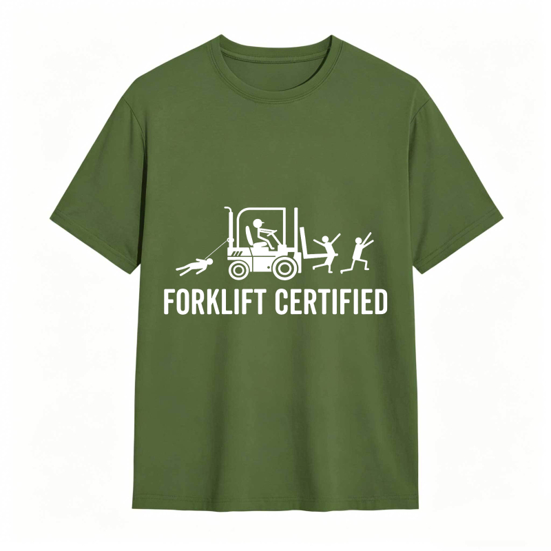 Dorawear™ Forklift Certified Graphic Design Unisex Classic T-shirt
