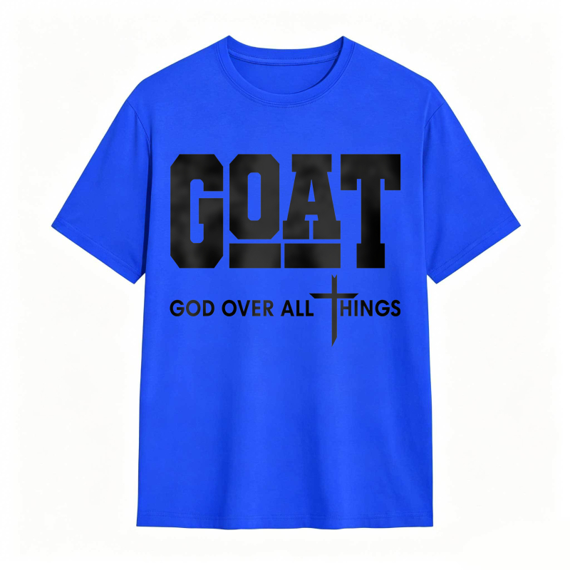 GOAT (“God Over All Things”) graphic T-shirt