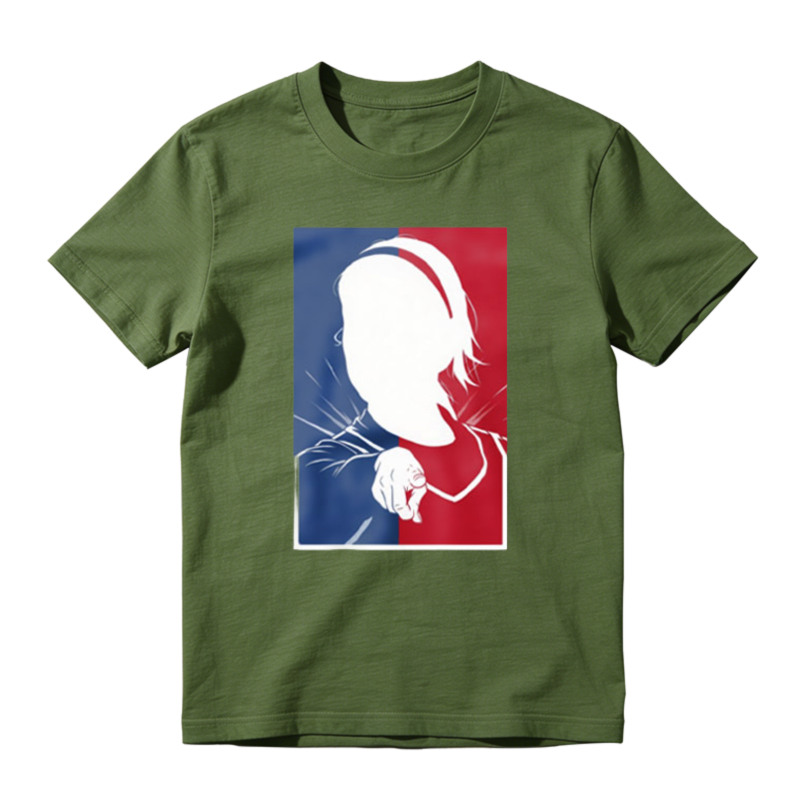 Anime Silhouette Graphic Art Unisex Classic T-shirt