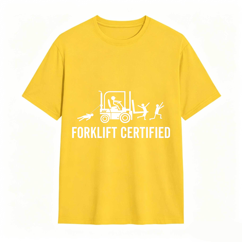 Dorawear™ Forklift Certified Graphic Design Unisex Classic T-shirt