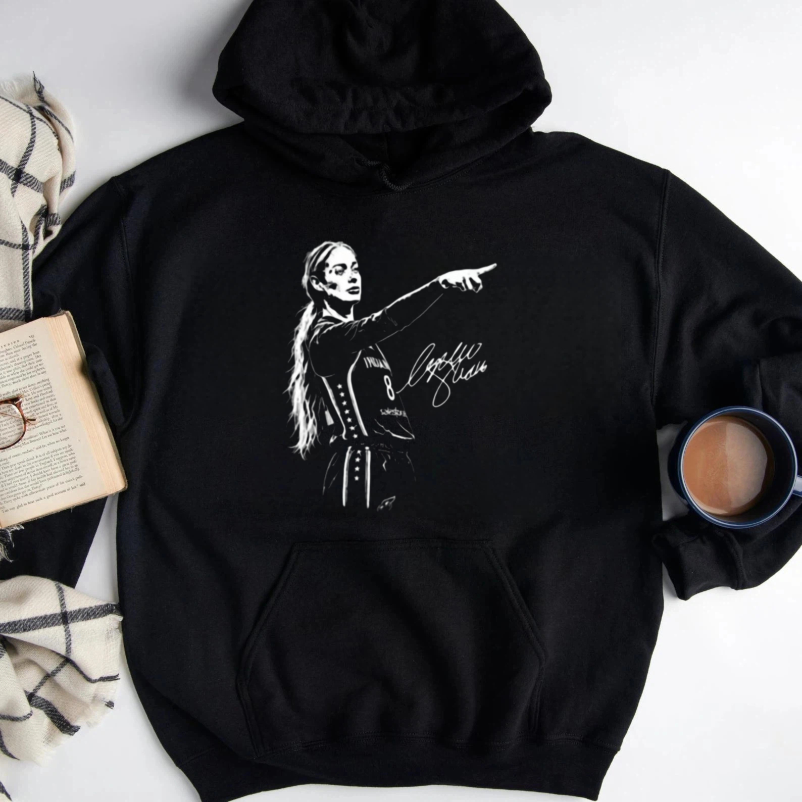 Taylor Swift Eras Tour Pointing Graphic Unisex Classic Hoodie