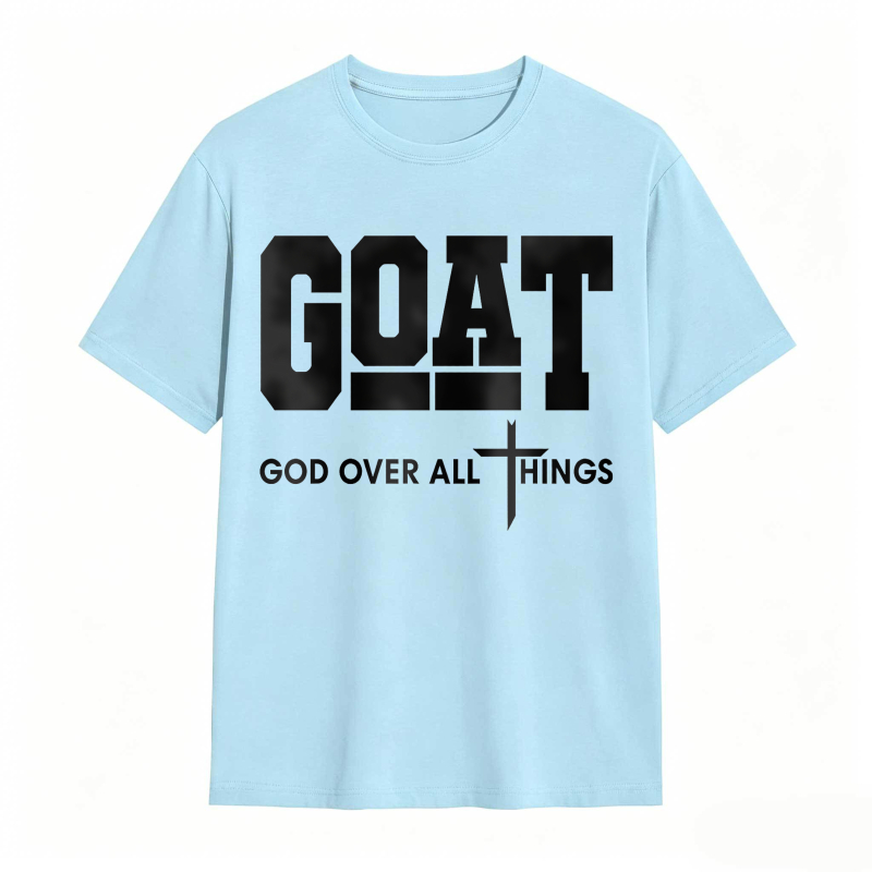 GOAT (“God Over All Things”) graphic T-shirt