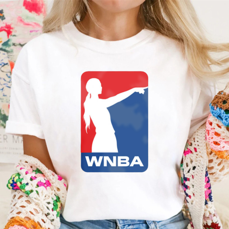 Wnba Logo Silhouette Basketball Player Unisex Classic T-shirt