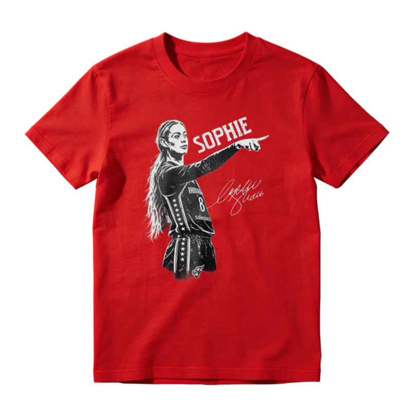 Sophie Cunningham Basketball Player Sketch Art Unisex Classic T-shirt