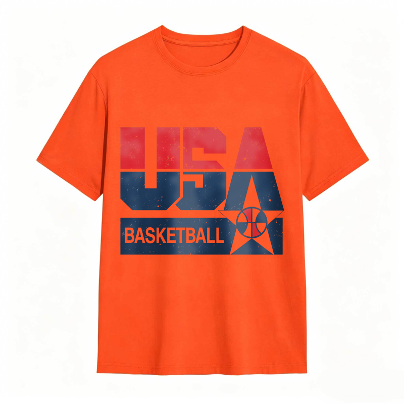 Dorawear™ Usa Basketball Logo Unisex Classic T-shirt