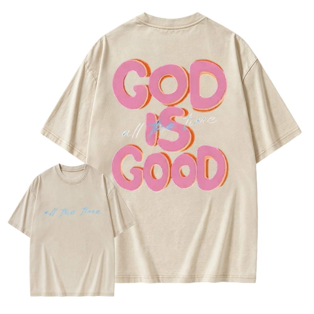 [Copy]  Stay Salty Vintage Wash Tee – Oversized Coastal Girl Shirt