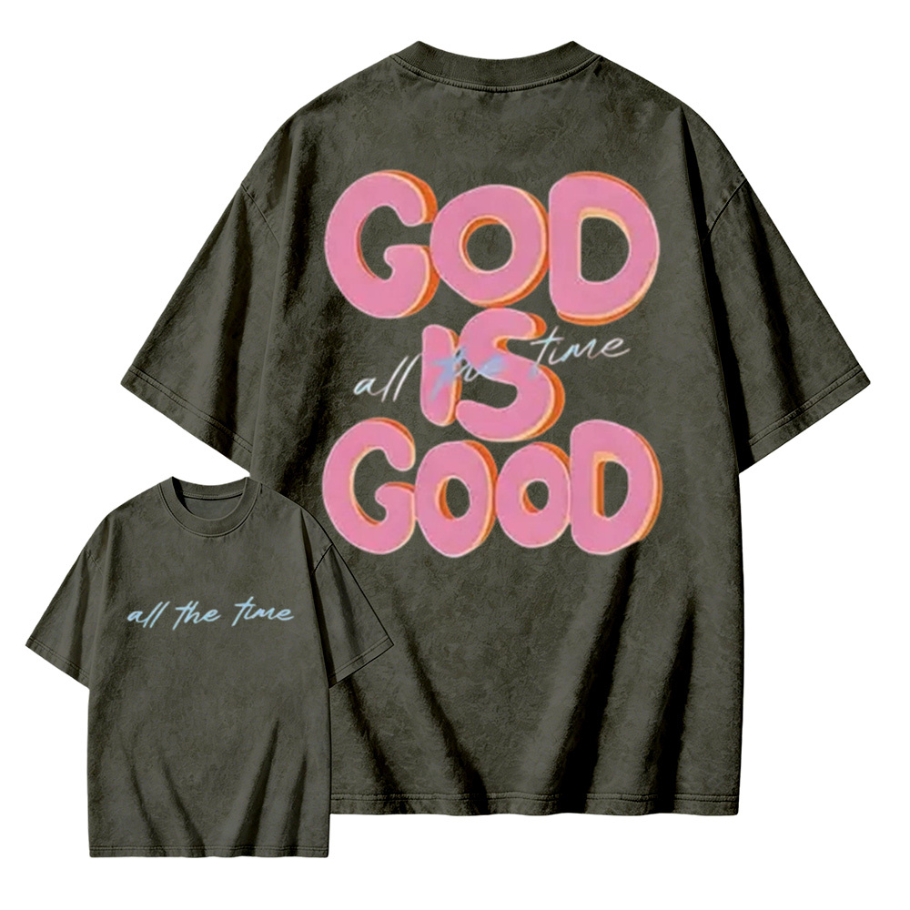 [Copy]  Stay Salty Vintage Wash Tee – Oversized Coastal Girl Shirt