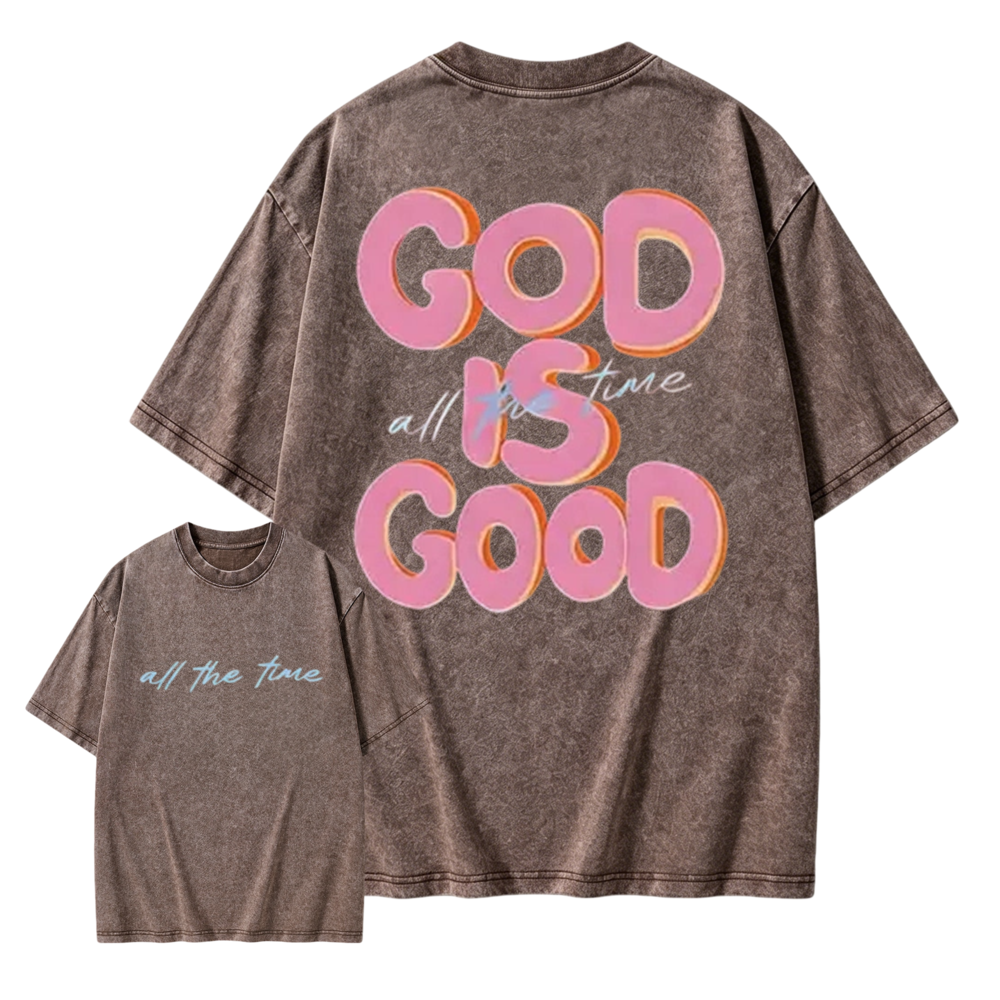 [Copy]  Stay Salty Vintage Wash Tee – Oversized Coastal Girl Shirt
