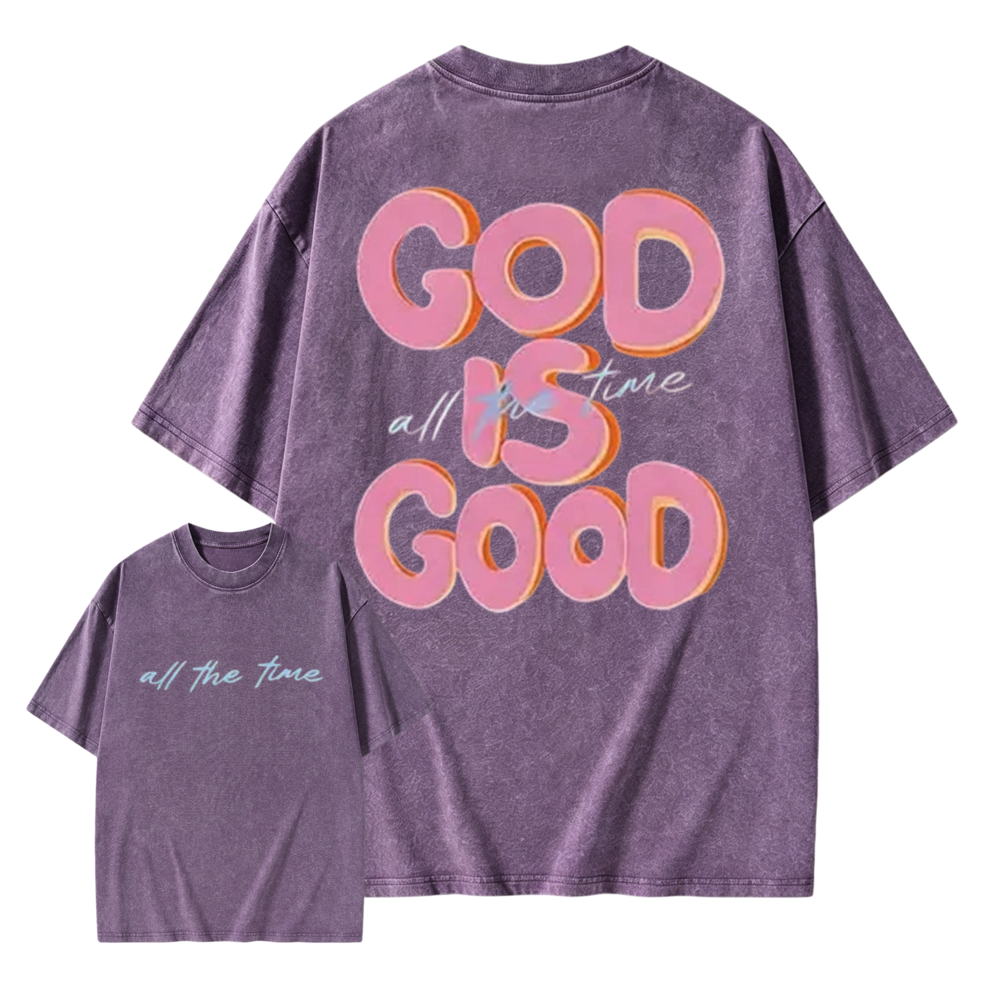 [Copy]  Stay Salty Vintage Wash Tee – Oversized Coastal Girl Shirt
