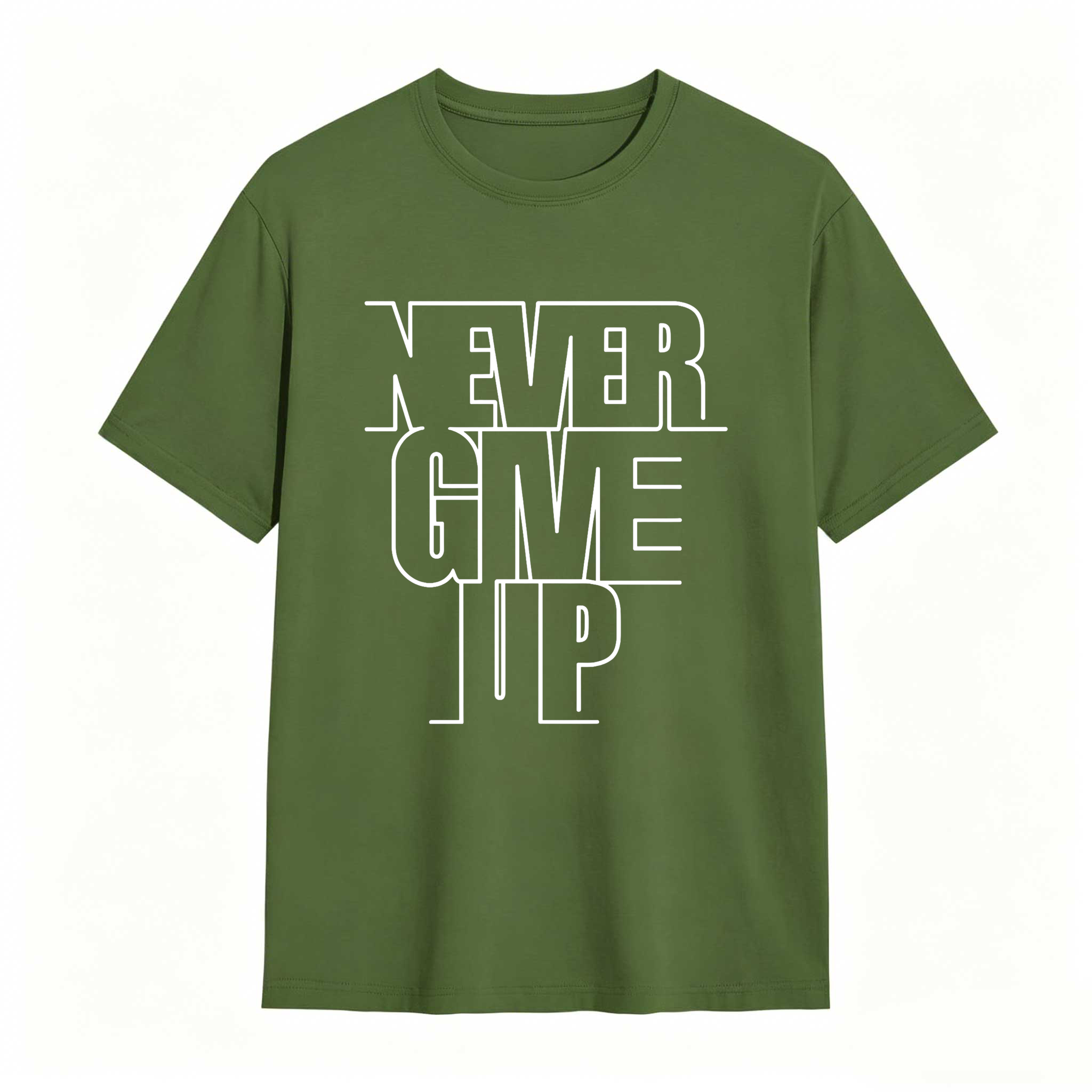 Dorawear™ Never Give Up T Shirt 100% cotton