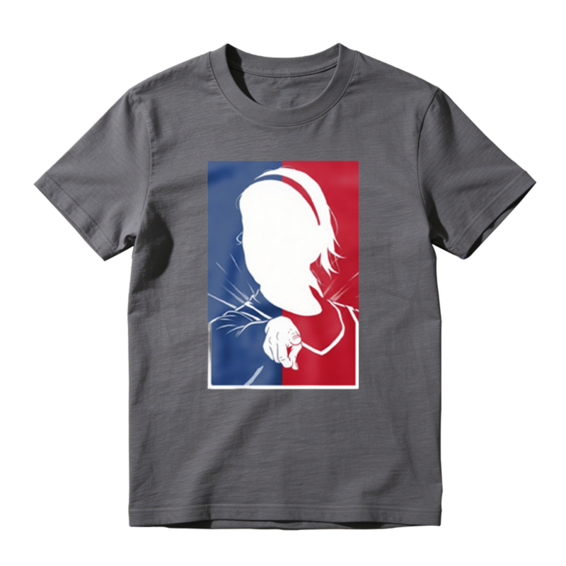 Anime Silhouette Graphic Art Unisex Classic T-shirt