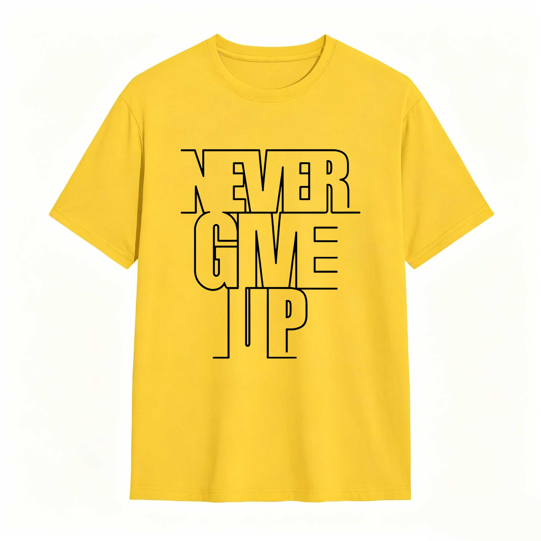 Dorawear™ Never Give Up T Shirt 100% cotton