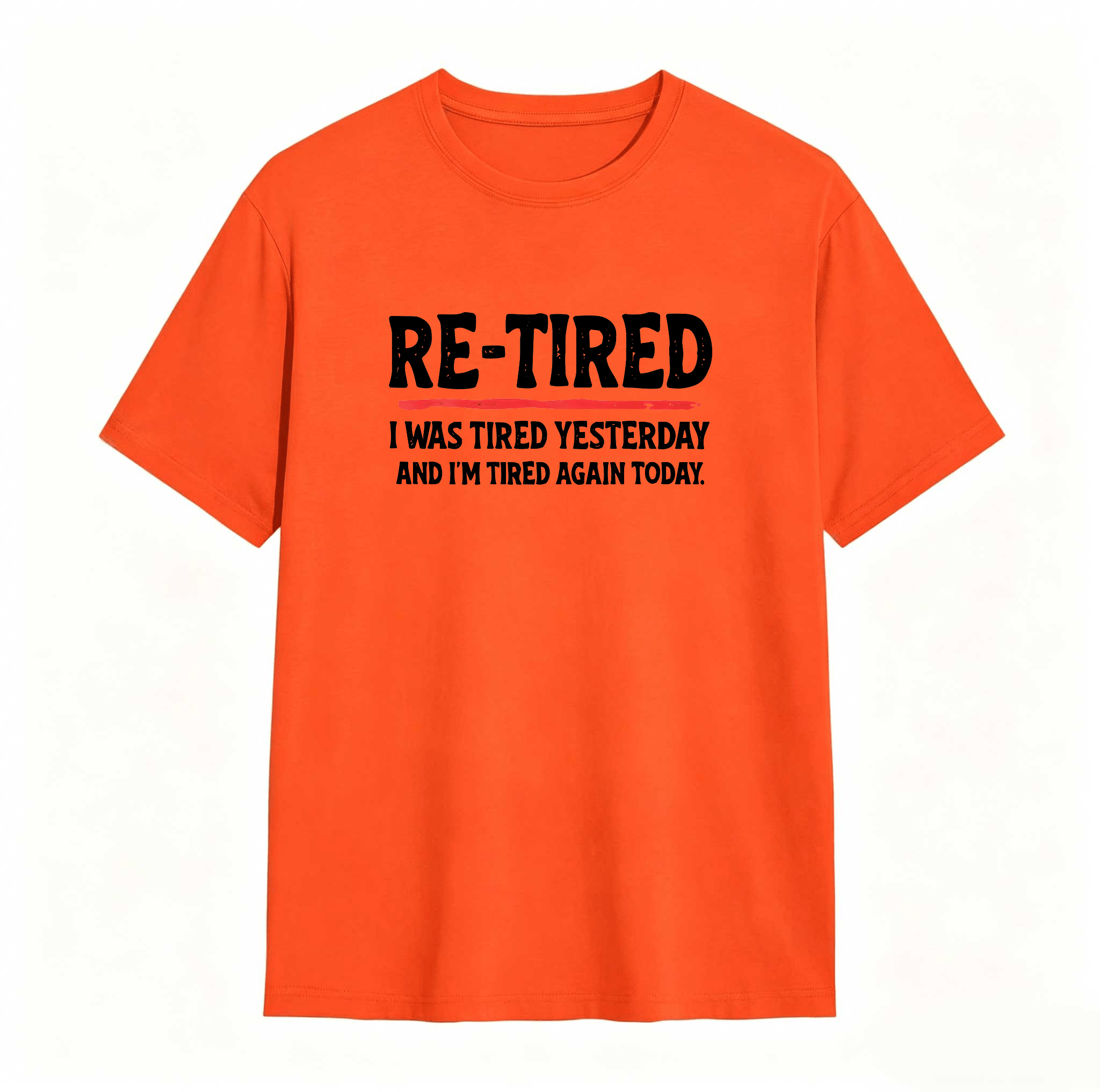 Dorawear™ Sarcastic Quote T-Shirt for Teens – 100% Cotton Re-Tired Lazy Retired Design Womenswear Womenswear Smooth Smooth Smooth Seamless Unisex Seamless Unisex