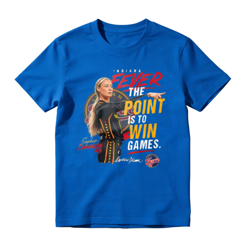 Indiana Fever The Point Is To Win Games Sophie Cunningham Unisex Classic T-shirt