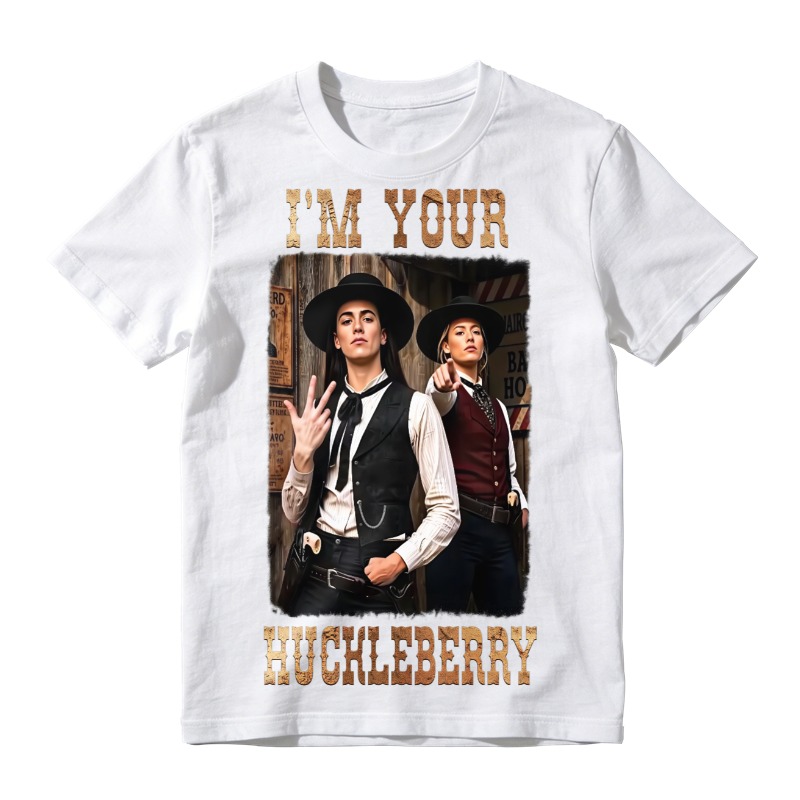 Sophie Cunningham & Caitlin Clark "I'm Your Huckleberry" T-Shirt