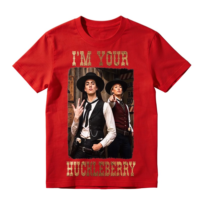 Sophie Cunningham & Caitlin Clark "I'm Your Huckleberry" T-Shirt