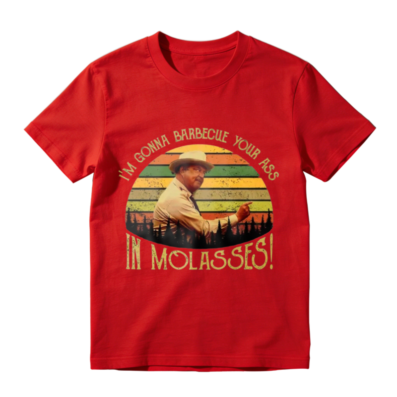 Barbecue Your Ass In Molasses Man With Hat And Grill Unisex Classic T-shirt