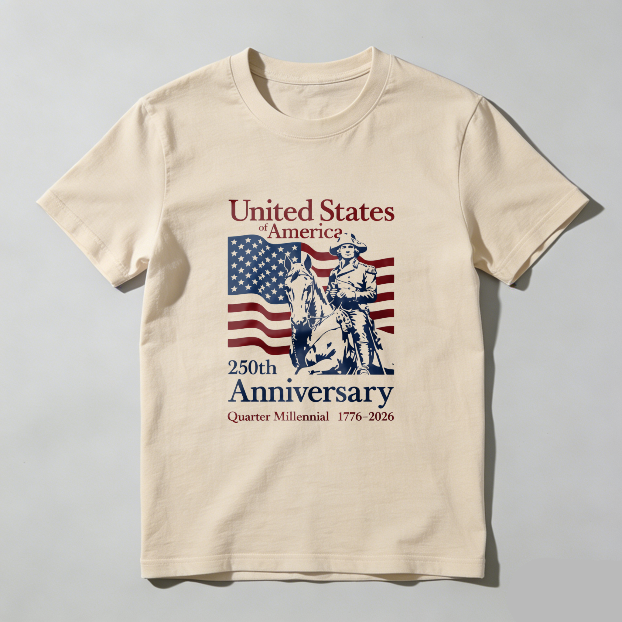 United States Of America 250th Anniversary Quarter Millennium 1776 2026 T Shirt