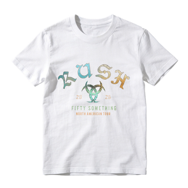 Rush Fifty Something North American Tour 2026 T-shirt