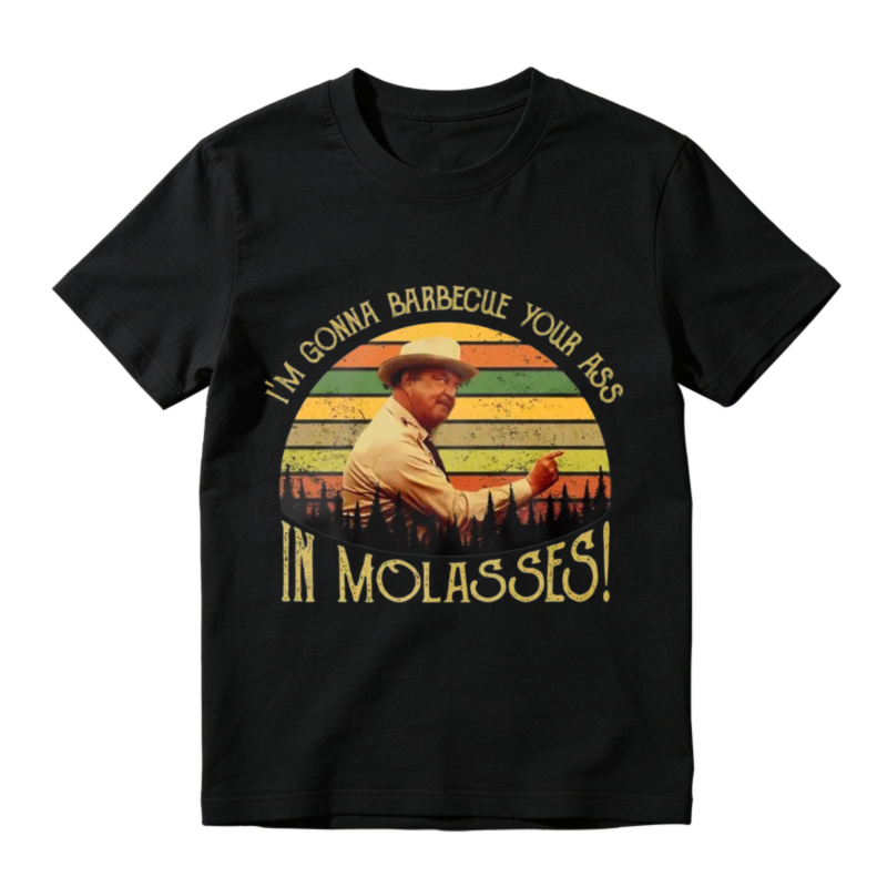 Barbecue Your Ass In Molasses Man With Hat And Grill Unisex Classic T-shirt