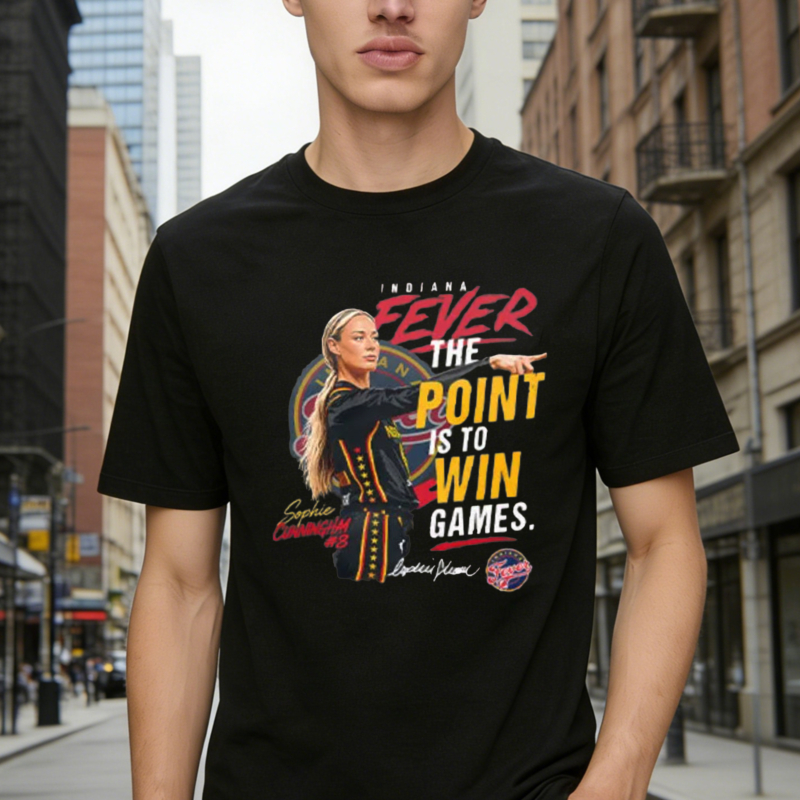 Indiana Fever The Point Is To Win Games Sophie Cunningham Unisex Classic T-shirt