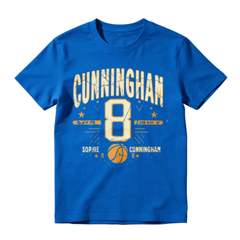 Cunningham Number 8 Basketball Player Name Jersey Style Unisex Classic T-shirt
