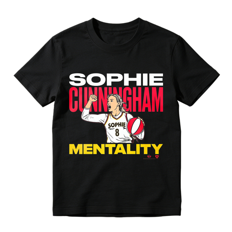 Sophie Cunningham Mentality Volleyball Player Graphic T-shirt