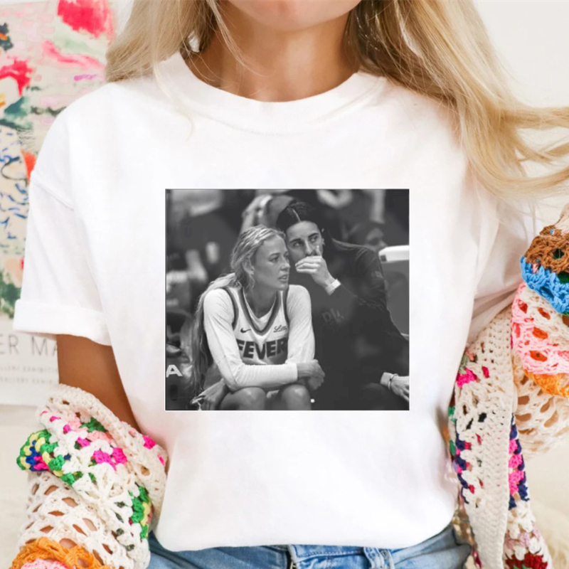 Basketball Players Sideline Moment Black And White Photo Unisex Classic T Shirt