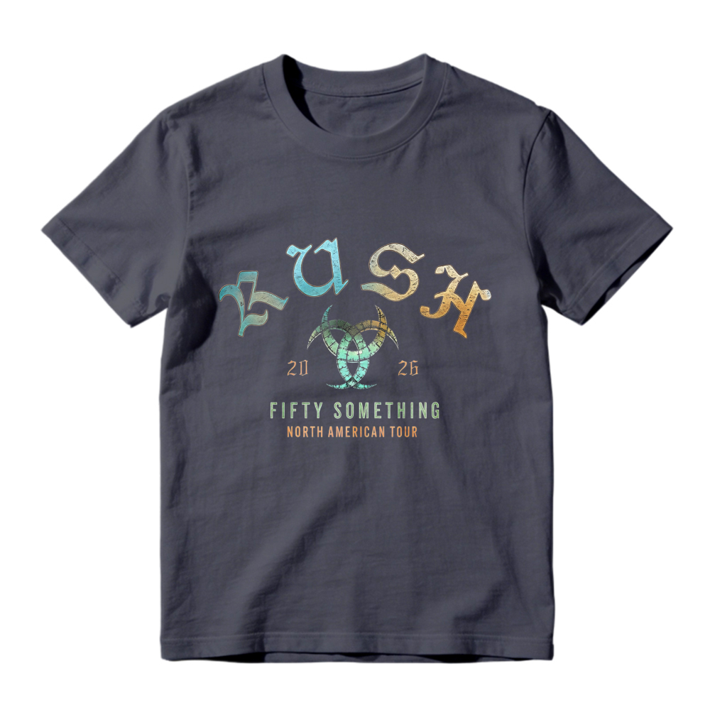 Rush Fifty Something North American Tour 2026 T-shirt